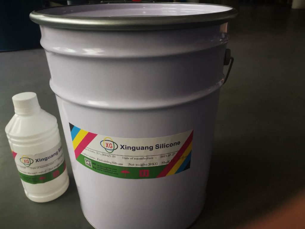 TDS & VIDEOS of 3D Embossing Silicone Ink XG360KY55 Silicone Ink